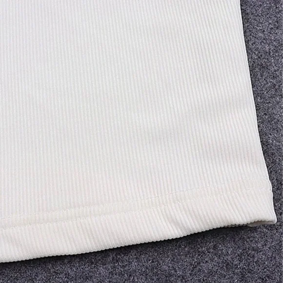 Rib Knit Halter Top - Picture 7 of 7